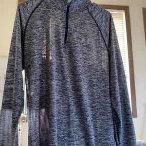 Men’s Small Under Armor Navy Blue Quarter Zip
